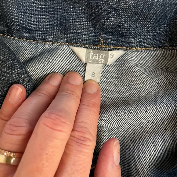 Kids jean jacket size 8 yo, never worn, smoke free home - Picture 3 of 5